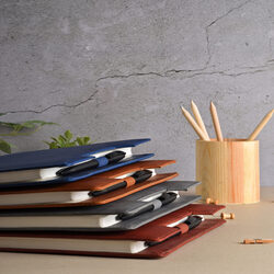 Scholar A5 Signor Notebook192 Ruled pgs 90GSM TAN SGN2-T